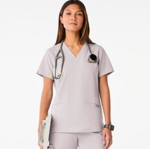 Figs Women's V-Neck Tunic in Boulder